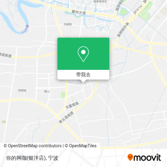 你的网咖(银洋店)地图