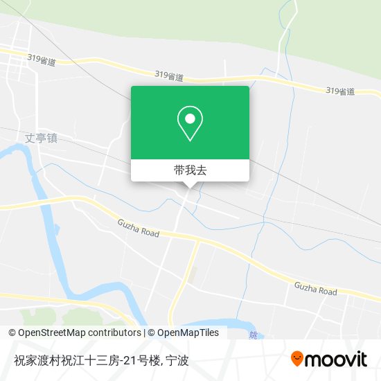 祝家渡村祝江十三房-21号楼地图