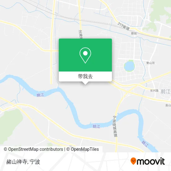 赭山禅寺地图