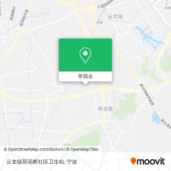云龙镇荷花桥社区卫生站地图