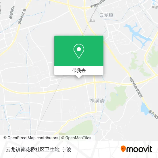 云龙镇荷花桥社区卫生站地图