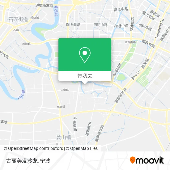 古丽美发沙龙地图
