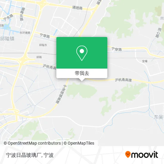 宁波日晶玻璃厂地图