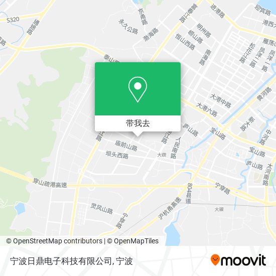 宁波日鼎电子科技有限公司地图