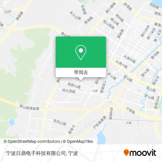 宁波日鼎电子科技有限公司地图