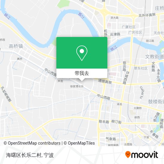 海曙区长乐二村地图