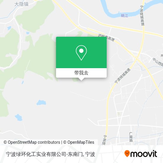 宁波绿环化工实业有限公司-东南门地图