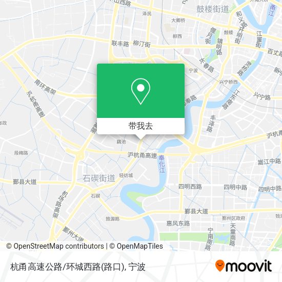 杭甬高速公路/环城西路(路口)地图