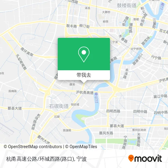 杭甬高速公路/环城西路(路口)地图