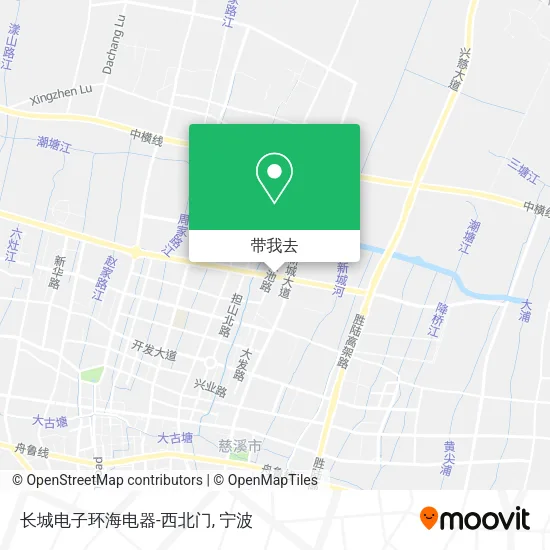 长城电子环海电器-西北门地图
