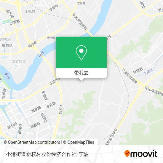小港街道新权村股份经济合作社地图