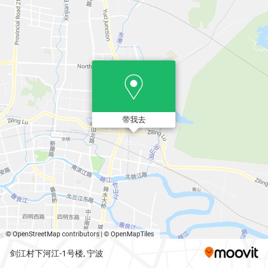 剑江村下河江-1号楼地图
