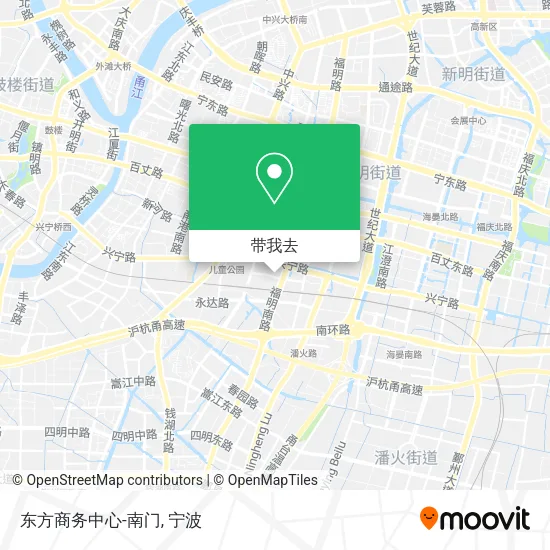 东方商务中心-南门地图