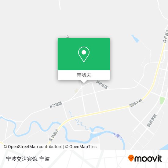 宁波交达宾馆地图