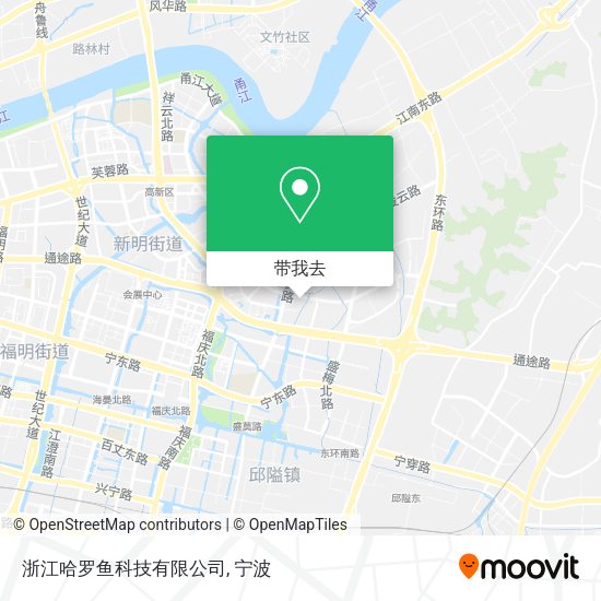 浙江哈罗鱼科技有限公司地图
