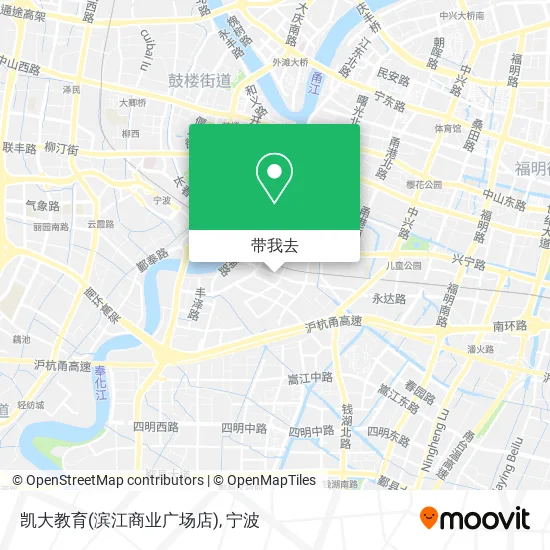 凯大教育(滨江商业广场店)地图