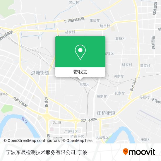 宁波东晟检测技术服务有限公司地图