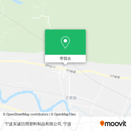 宁波东诚日用塑料制品有限公司地图