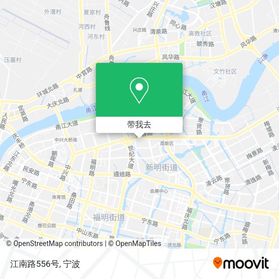 江南路556号地图