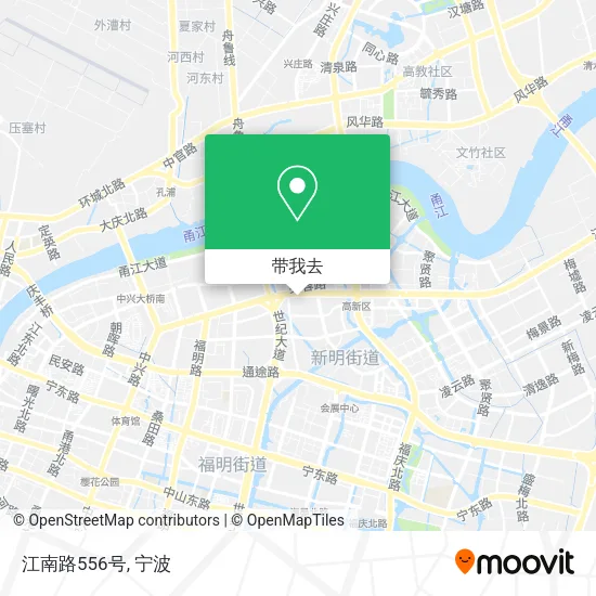 江南路556号地图