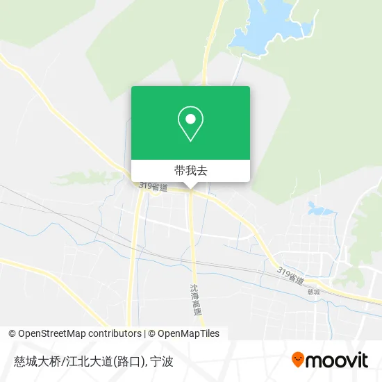 慈城大桥/江北大道(路口)地图