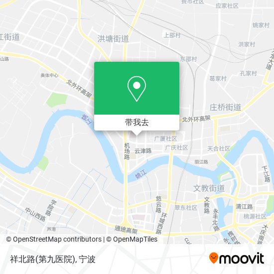 祥北路(第九医院)地图