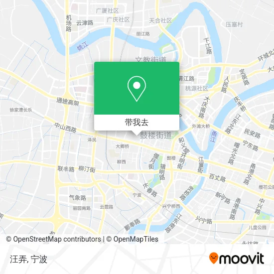 汪弄地图