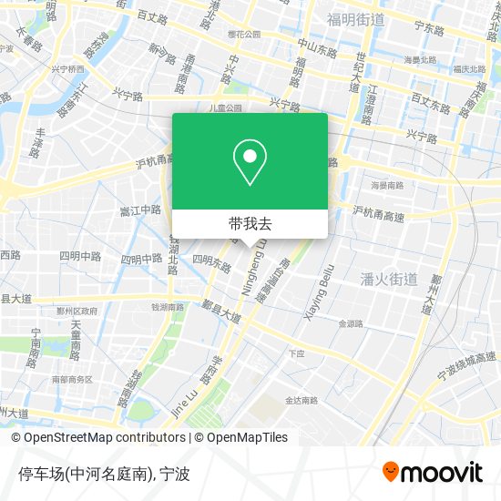 停车场(中河名庭南)地图