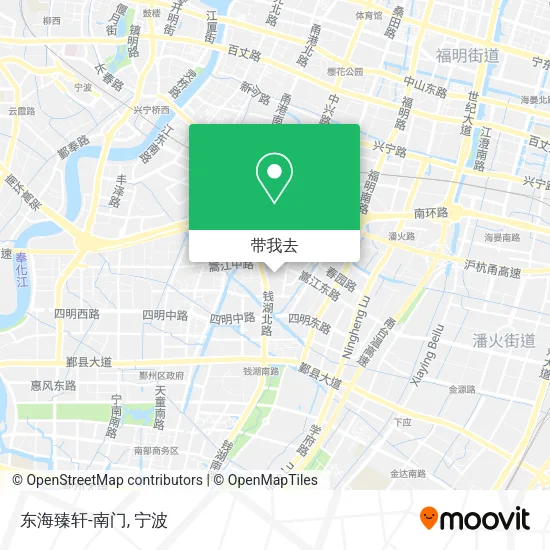 东海臻轩-南门地图