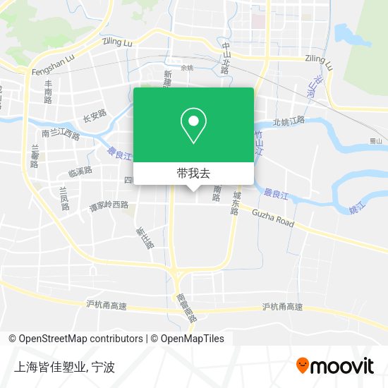 上海皆佳塑业地图