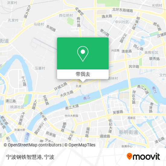 宁波钢铁智慧港地图