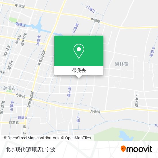 北京现代(嘉顺店)地图