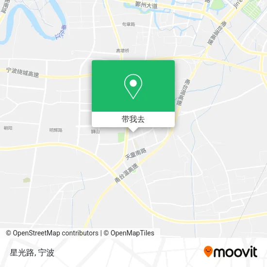 星光路地图