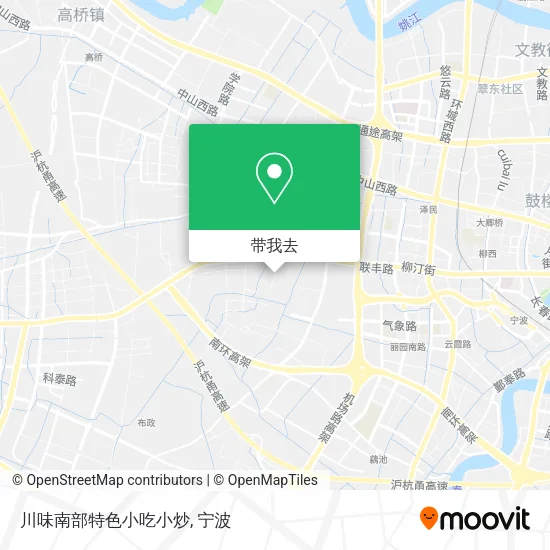 川味南部特色小吃小炒地图
