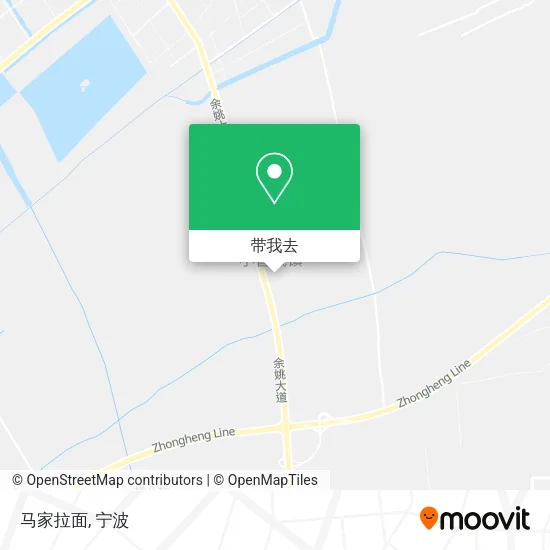 马家拉面地图
