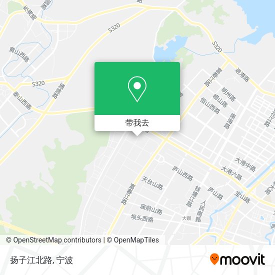 扬子江北路地图