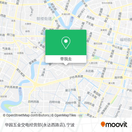 华园五金交电经营部(永达西路店)地图