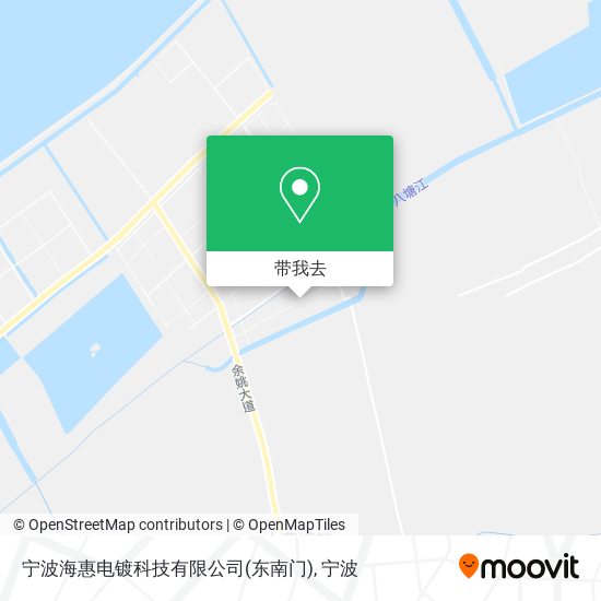 宁波海惠电镀科技有限公司(东南门)地图