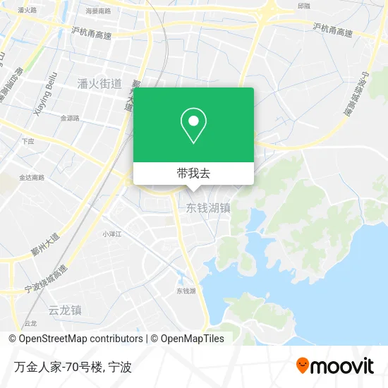 万金人家-70号楼地图