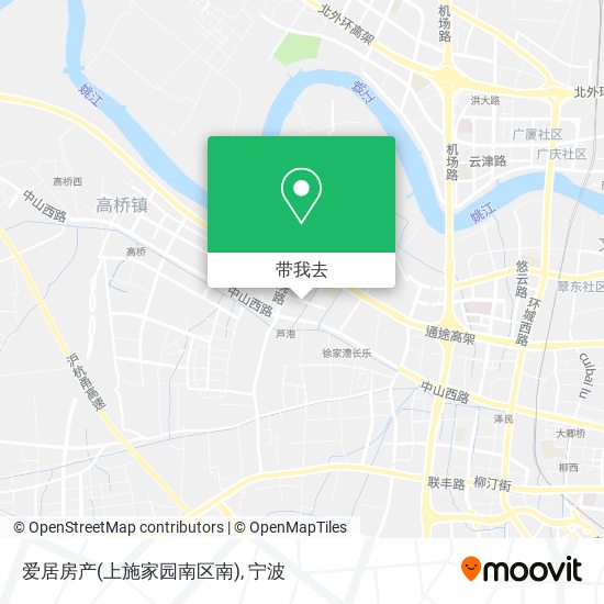 爱居房产(上施家园南区南)地图