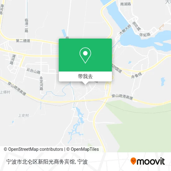 宁波市北仑区新阳光商务宾馆地图