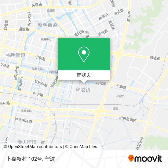 卜嘉新村-102号地图