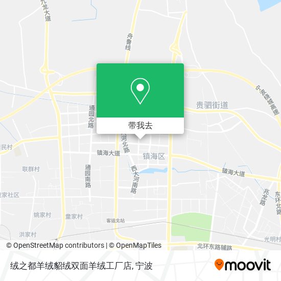 绒之都羊绒貂绒双面羊绒工厂店地图