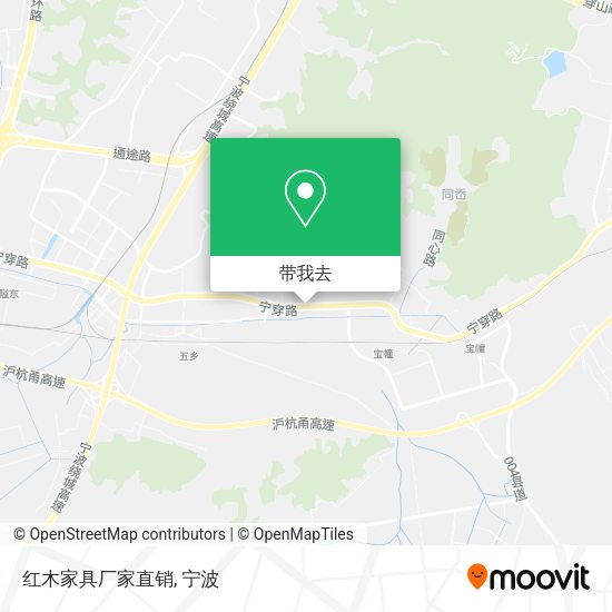 红木家具厂家直销地图