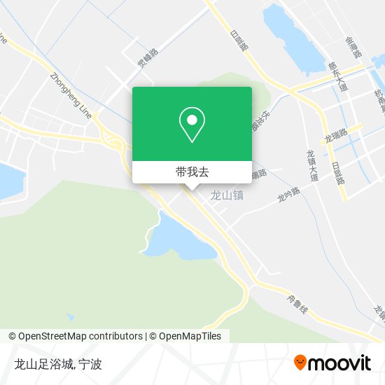 龙山足浴城地图