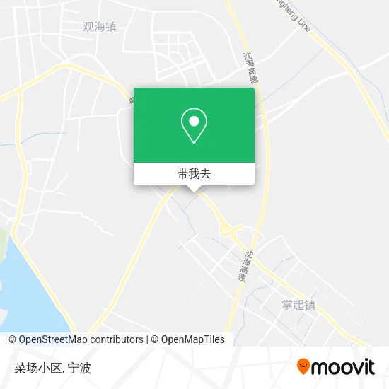 菜场小区地图
