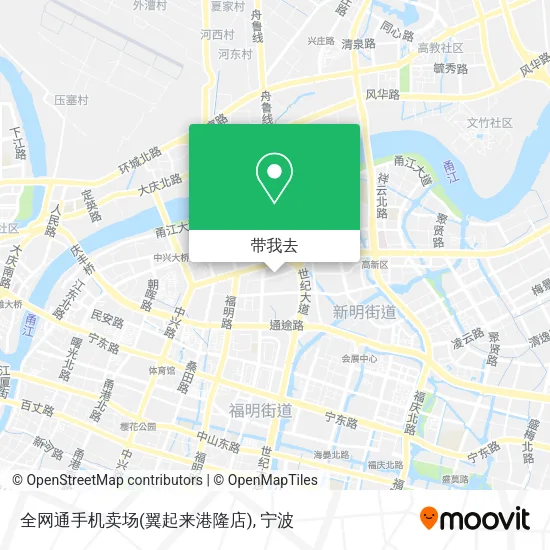 全网通手机卖场(翼起来港隆店)地图