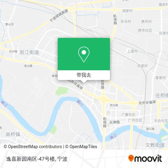 逸嘉新园南区-47号楼地图