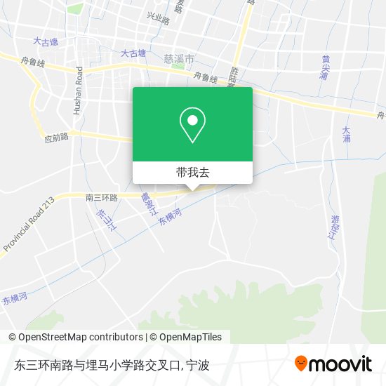 东三环南路与埋马小学路交叉口地图