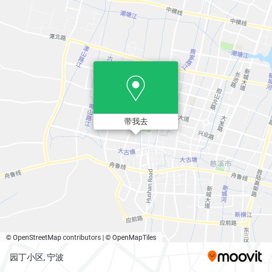 园丁小区地图